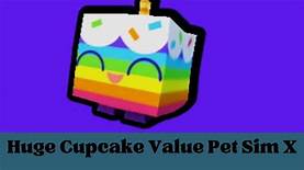 How Much is Huge Cupcake Worth in Pet Simulator X