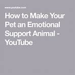 How to Make Your Pet an Emotional Support