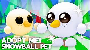 What Rarity is the Snowball Pet in Adopt Me?