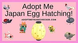 What pets can you get from the Japan Egg in Adopt Me?