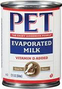 What is pet milk in a recipe